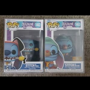 Stitch as Gus Gus Exclusive and Pongo duo #1462 #1463 funko Pop Lilo And Stitch